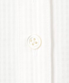 J.PRESS LADIES S 【洗える】アセVisシャドーギンガム タック ブラウス