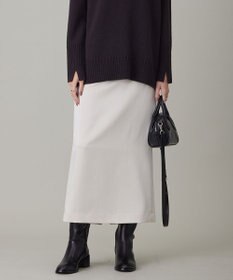 ICB 【洗える】 ヴィンテージサテン ナロースカート