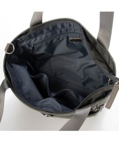 LA BAGAGERIE フロントポケット　スクエアナイロントート