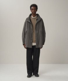 ATON PIGMENT AIR WEATHER | ショートモッズコート - UINSEX