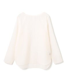UNFILO シアー ラウンドテールブラウス