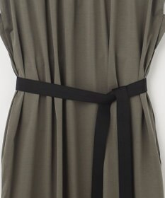 自由区 L 【洗える】ライトギャザーフレンチスリーブ ワンピース