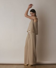 GRACE CONTINENTAL キャミ付レイヤードパンツ