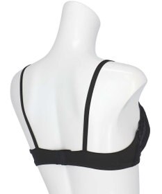 une nana cool リニューアル【綿混】ビタードットコットン 3/4カップブラ