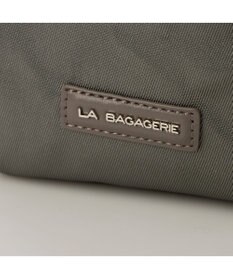 LA BAGAGERIE フロントポケット　スクエアナイロントート