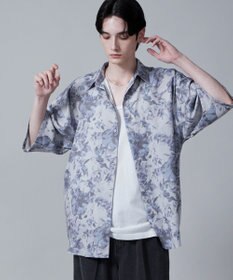 WEGO アムンゼンパターンBIGシャツ（S）