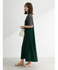 Green Parks BEST PRICE 前後２ｗａｙカットリブキャミワンピース