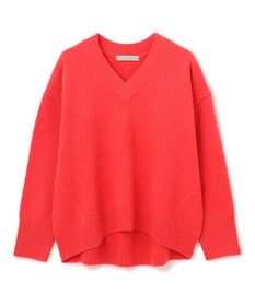 UNFILO ウールカシミヤ Vネックニット