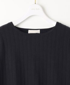 ANY SIS L 【洗える】ペプラム ニット