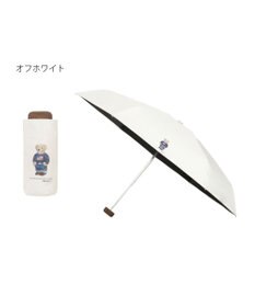 MOONBAT 【WEB限定】POLO RALPH LAUREN(ポロ ラルフローレン) 晴雨兼用日傘 折りたたみ傘 コンパクト ポロベア 一級遮光 遮熱 UV