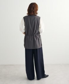 Green Parks ウエストドロストナイロンベスト