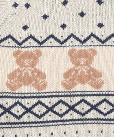 WEGO ノルディックベアニットプルーバー