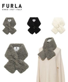 MOONBAT FURULA プードルファーマフラー