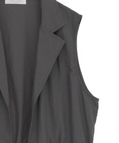 Green Parks ウエストドロストナイロンベスト