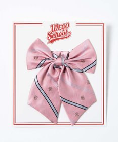 WEGO 【SCHOOLITEM】エンブレム柄スクールリボン