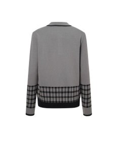 DAKS 【DAKS GOLF】チェックジャカードプルオーバー