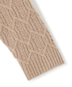 J.PRESS YORK STREET 【WOMEN】ショート ケーブルニット