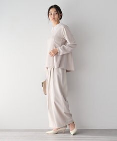 YECCA VECCA メタルベルトワイドパンツ