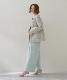 YECCA VECCA メタルベルトワイドパンツ