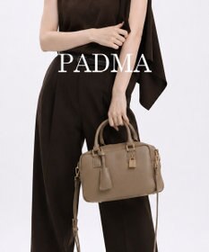 style code 【人気モデル再入荷！】【PADMA/パドマ】 キーチャーム付 本革ボストンバッグ