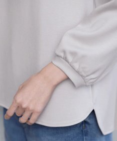 Tiaclasse 【洗える】【ふわもち美すふれ】スカラップカットソー