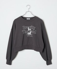 WEGO クロップドスウェット