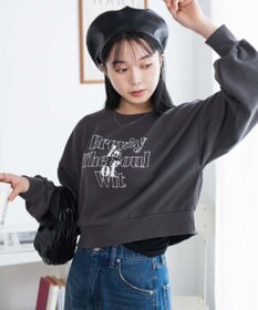 WEGO クロップドスウェット