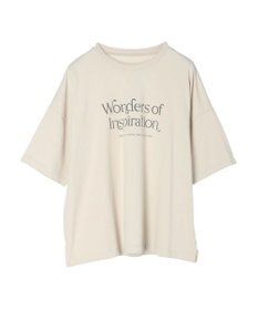 Green Parks シンプルフェミニンロゴチュニック