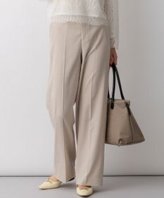 23区 【先行予約】アイアスマットストレッチ ワイド パンツ