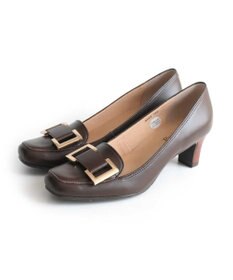 Pointer 日本製 本革バックルパンプス