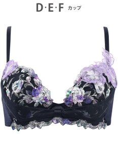 WACOAL ブラジャー 【リボンブラ 胸もとフィットながもち】 きれいな谷間をメイク 動いても谷間をキープ Gカップまで対応 大きいサイズ レディース BXB490 /ワコール