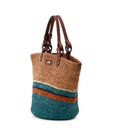 IBIZA ラフィア　ハンドバッグ