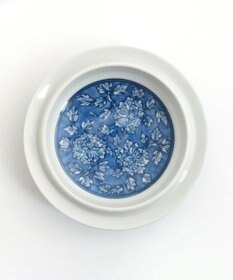 たち吉 【たち吉】染牡丹蓋付お茶呑茶碗〈５客〉美濃焼