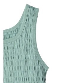 earth music&ecology シャーリングタンクトップ