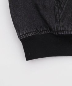 WEGO 【ユニセックス着用ITEM】フードデニムブルゾン