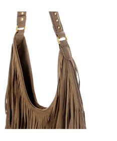 UNBILLION カシュカシュ cachecache / スエードフリンジセミショルダー