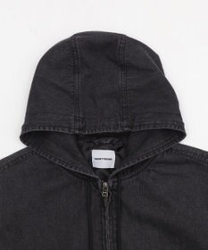 WEGO 【ユニセックス着用ITEM】フードデニムブルゾン