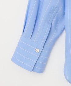 自由区 【洗える】SOMELOSテンセルバンドカラー シャツ