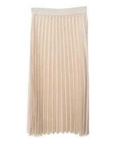 Green Parks 微光沢　プリーツスカート