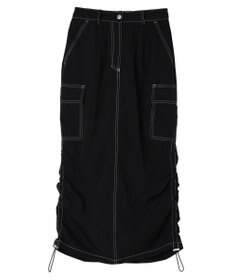 Green Parks ・ＳＵＧＡＲ　ＳＰＯＯＮ　配色ｓｔカーゴスカート