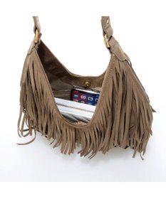 UNBILLION カシュカシュ cachecache / スエードフリンジセミショルダー