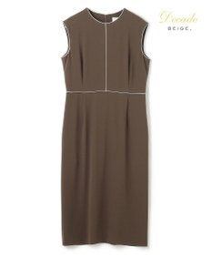BEIGE， CINDY / クルーネックドレス