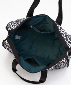 LeSportsac DELUXE LG WEEKENDER/ニュートラルレオパード