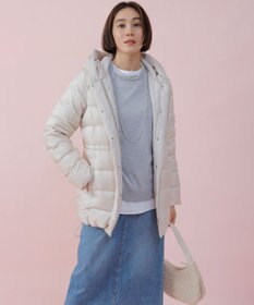 23区 【洗える】シレータフタ ショート ダウンコート