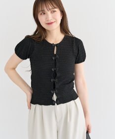 Green Parks ・ｓｗｉｎｇ　ｂｙ　フロントリボンプルオーバー