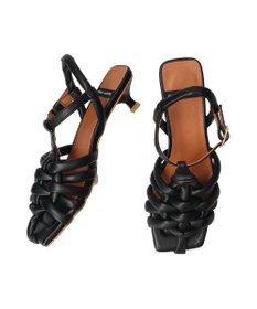 INTER-CHAUSSURES 【ANGEL ALARCON】パフストラップグルカサンダル