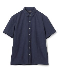 JOSEPH HOMME 新素材【通気性/洗える/ストレッチ】トリコワッシャーストレッチ　レギュラーカラー半袖シャツ