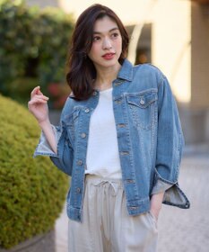 ANY 【洗濯機可/ストレッチ】快適ストレッチＧジャン