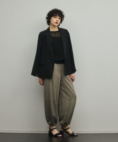 GRACE CONTINENTAL シアーウールジャケット