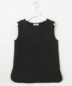 J.PRESS LADIES L 【洗える】スムースジャージー ノースリーブ カットソー